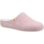 Hush puppies The Good 90% Gerecycled RPET Polyester Damesslippers Roze