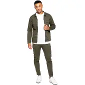 Enzo | Heren Cargo Trainingspak Set - Khaki