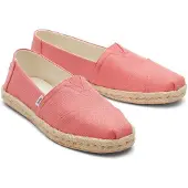 Toms Alpargata Touw Lyocell Dames Espadrilles Perzik