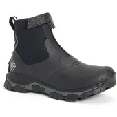 Muck Laarzen Apex Mid Zip Rubber Zwart/Donker Schaduw Wellington Laarzen