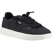 HeyDude Karina Duo Classic Polyurethaan Dames Zwarte Sneakers