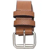 Kruze By Enzo Kruze Heren Riem Tan Leder In reliëf