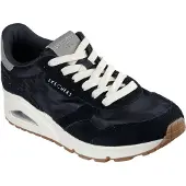 SKECHERS Sneakers laag 'UNO' grijs / zwart