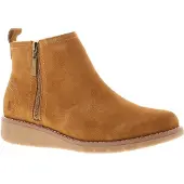 Hush puppies Maddy Wide Suede Grijze Laarzen Voor Dames