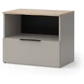 Vicco Wido Sideboard – 60 x 50 cm met klep Grijs