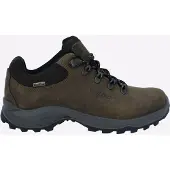 Hi-tec Walk Lite Camino Ultra Dames Wandelschoenen Van Bruin Leer