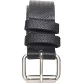 Kruze By Enzo Kruze Heren Zwart Reliëf Leren Riem