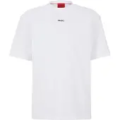 HUGO Shirt 'Dapolino' zwart / offwhite