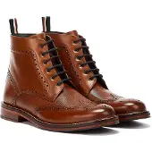 Ben Sherman Alfred Brogue Heren Tan Laarzen