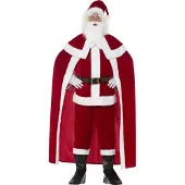Smiffy Kerstman Kostuum Deluxe Volwassenen