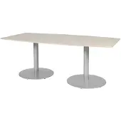 Schaffenburg Vergadertafel - Linesto 240x120 tonv. logan - wit frame