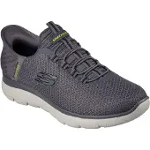 SKECHERS Sneakers laag 'Slip-Ins Summits - High Range' donkergrijs