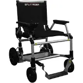 E-Ability SplitRider Elektrische opvouwbare rolstoel (12 kg) (Zwart, 85,5 x 64 x 91 cm)