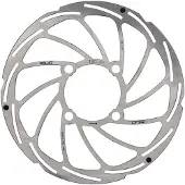 Xlc BR-X114 4 Hole Rohloff Brake Disc Silver || Maat: 180 mm