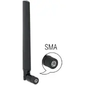 DeLOCK 5G antenne - omnidirectioneel - SMA (m) - -3,3-1,3 dBi / zwart