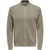 Only & Sons Gebreid vest 'COOPER' olijfgroen