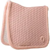 Kentucky Horsewear Horsewear - Zadeldoek Fake Fur Plaited Quilt dressuur oude roos