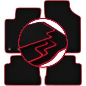 Fortuna CARLUX-RED automatten voor: Hyundai Getz hatchback (2002-2010)