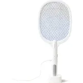 InnovaGoods 2-in-1 Oplaadbare Insectenracket met Uv-licht Elecfly InnovaGoods
