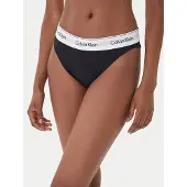 Calvin Klein tanga - Icon Cotton Modal - zwart S