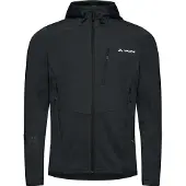 Vaude - Monviso Hooded Grid Fleece Jacket - Fleecevest L, zwart