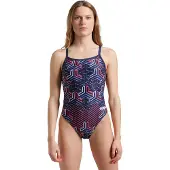 Arena Kikko Pro Challenge Back Badpak Dames - Marine | Maat: 38