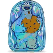 Sesame Street Mini rugzak - Cookie Monster - Shiny Mini Backpack - meerkleurig - Maat Standard