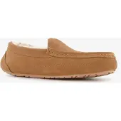 Hush puppies suède heren pantoffels cognac maat 42