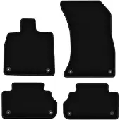 Basic zwarte veloursmatten voor: Audi Q5 II FY / F5 SUV (2017-)