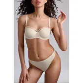 Marlies Dekkers Space Odyssey Checkered Ivory Thong Size: M | Underwear Outlet | Dames | Grijs