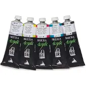 Maimeri - Brera Acrylic - acrylverf Giallo di nichel titanio 109 - tube 60 ml