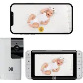 Kodak Cherish C525p Smart Baby Monitor Wit One Size / EU Plug 220V