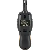 TFA-Dostmann Digitales Profi-Thermo-Hygrometer 31.1066.01 Thermo- en hygrometer Zwart, Geel