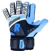 Real Pro Aqua Keepershandschoenen Kinderen - Lichtblauw / Wit | Maat: 6