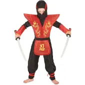 Vegaoo - Draken ninjakostuum voor jongens