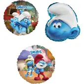De Smurfen 3 Smurfen Folieballonnen - - Folieballon - 45 cm
