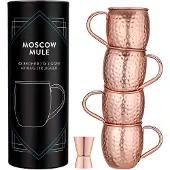 Navaris Luxe mokken set – koffie mokken set – beker – coffee mug set – duurzaam