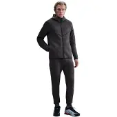 Nike Tech Fleece Sportswear Trainingspak Donkergrijs Zwart