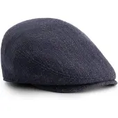 MGO Leisure Wear MGO Wem Heren - Flatcap - Wolmix - Navy