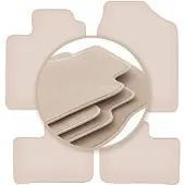 Premium beige matten voor: Daihatsu Cuore VI hatchback 2003-2007