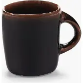 Serax Uncharted Out of Lines koffiekop 22cl zwart bruin (set van 2)
