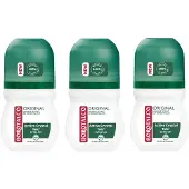 Borotalco Deodorant Roller 3 x 50 ml