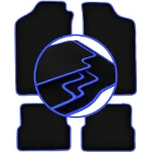 Basic CARLUX-BLUE automatten voor: Volkswagen Jetta II sedan (1984-1992)