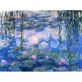 Claude Monet - Water Lilies Nympheas (1919), Waterlelies Nympheas Canvas Print