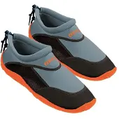 Beco neopreen waterschoenen - grijs/oranje - maat 44