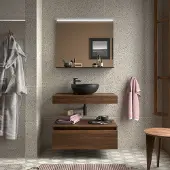 Muebles Hoyo wastafelblad 60cm walnoot