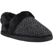 Toms Oslo Polyester Dames Zwarte Slippers