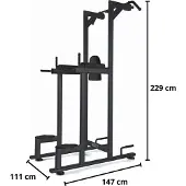 Toorx Professional WBX-B2800 Chin/Dip/Leg Raise