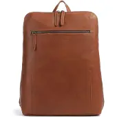The Chesterfield Brand Filmore Dagrugzak Leer 40 cm Laptop compartiment bruin