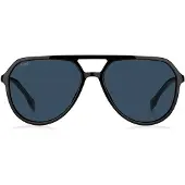 BOSS HUGO Zonnebril 1831/S Volwassenen Zwart BPA FREE (global recycled standerd) certificated